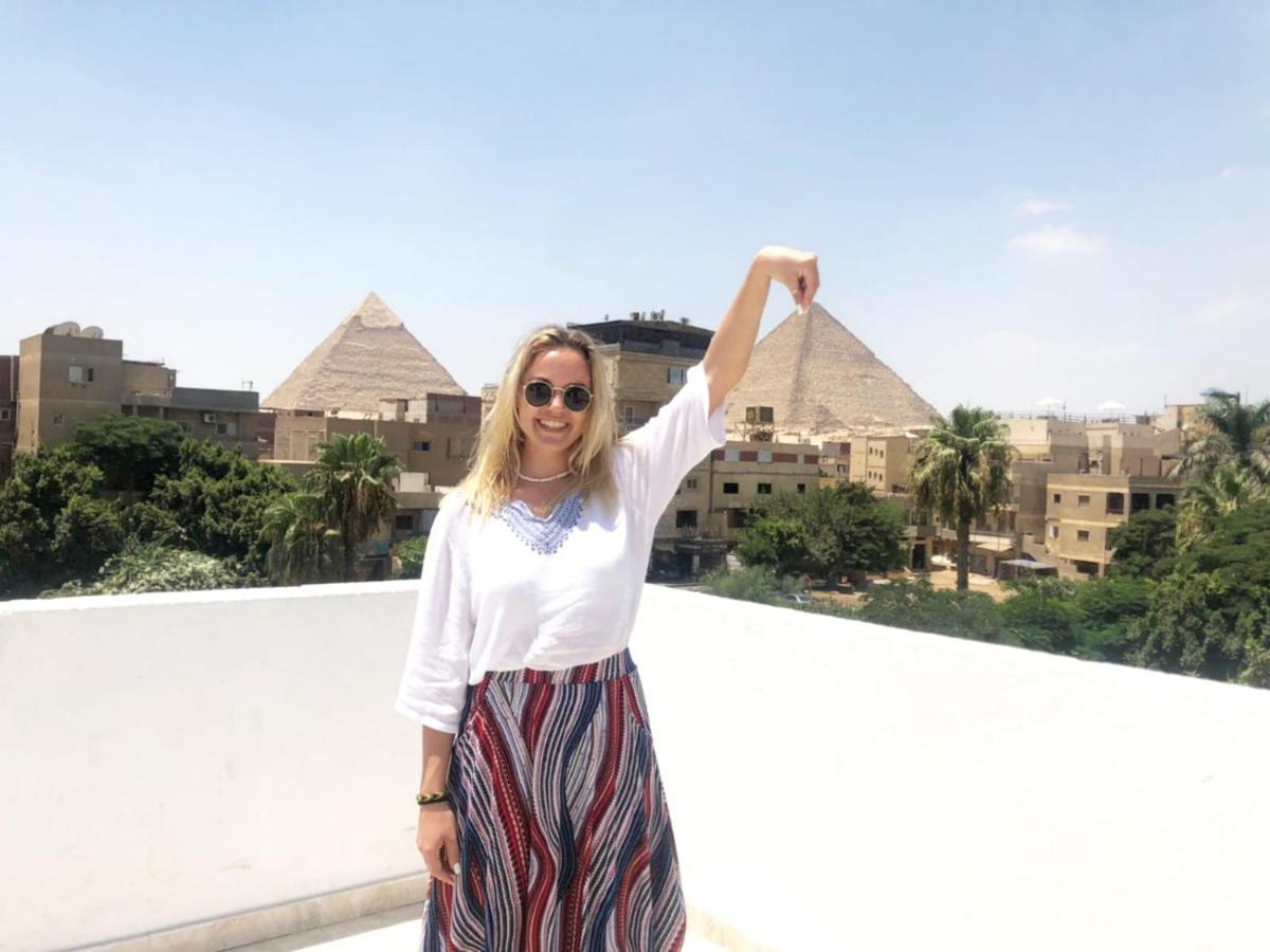 Hotel Nefertiti Pyramids View Kair Zewnętrze zdjęcie