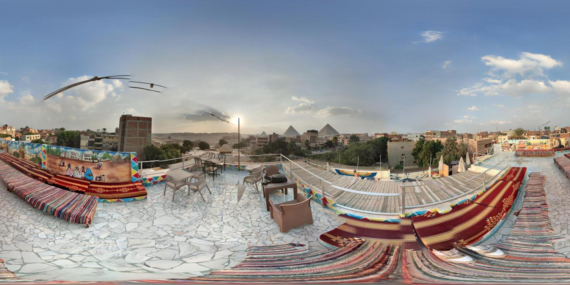 Hotel Nefertiti Pyramids View Kair Zewnętrze zdjęcie