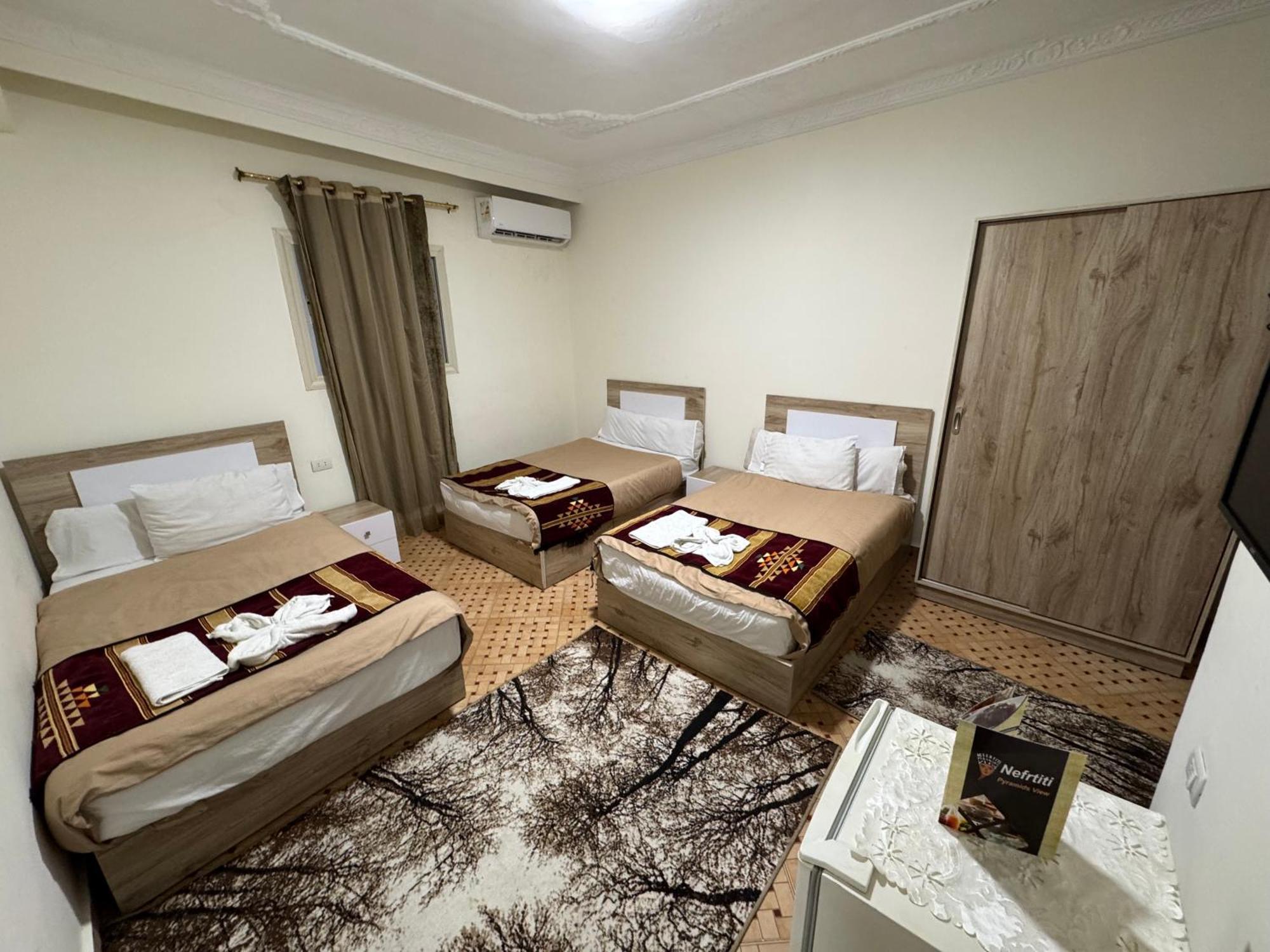 Hotel Nefertiti Pyramids View Kair Zewnętrze zdjęcie